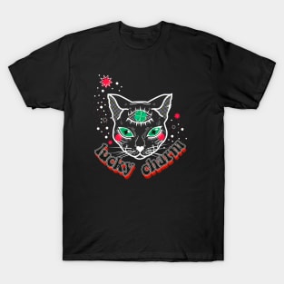 Lucky Charm Black Cat T-Shirt